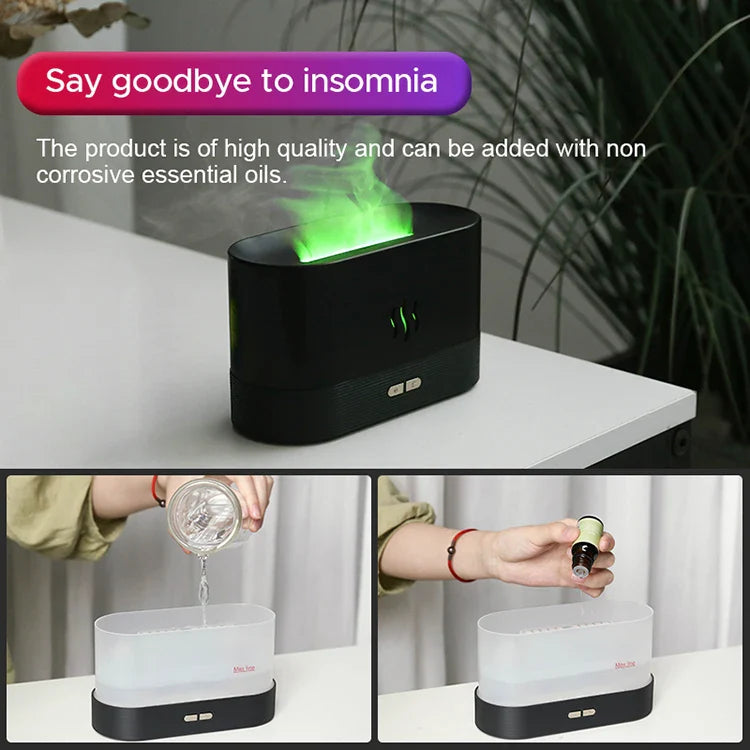 Flame Humidifier / Essential Oil Diffuser