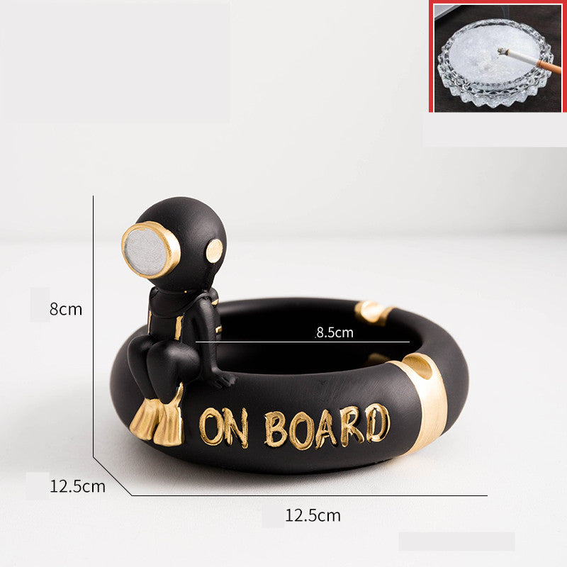 Home Living Room Creative Personality Trend Ashtray