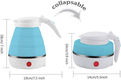 Travel Folding Electric Kettle, Fast Boiling, Portable Electric Kettle, 600ml