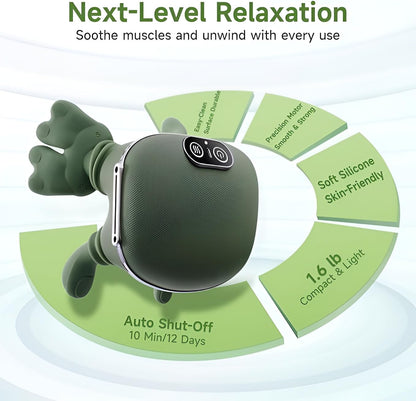Bionic Heated Massager | Wireless Portable Shiatsu Neck and Back Massager