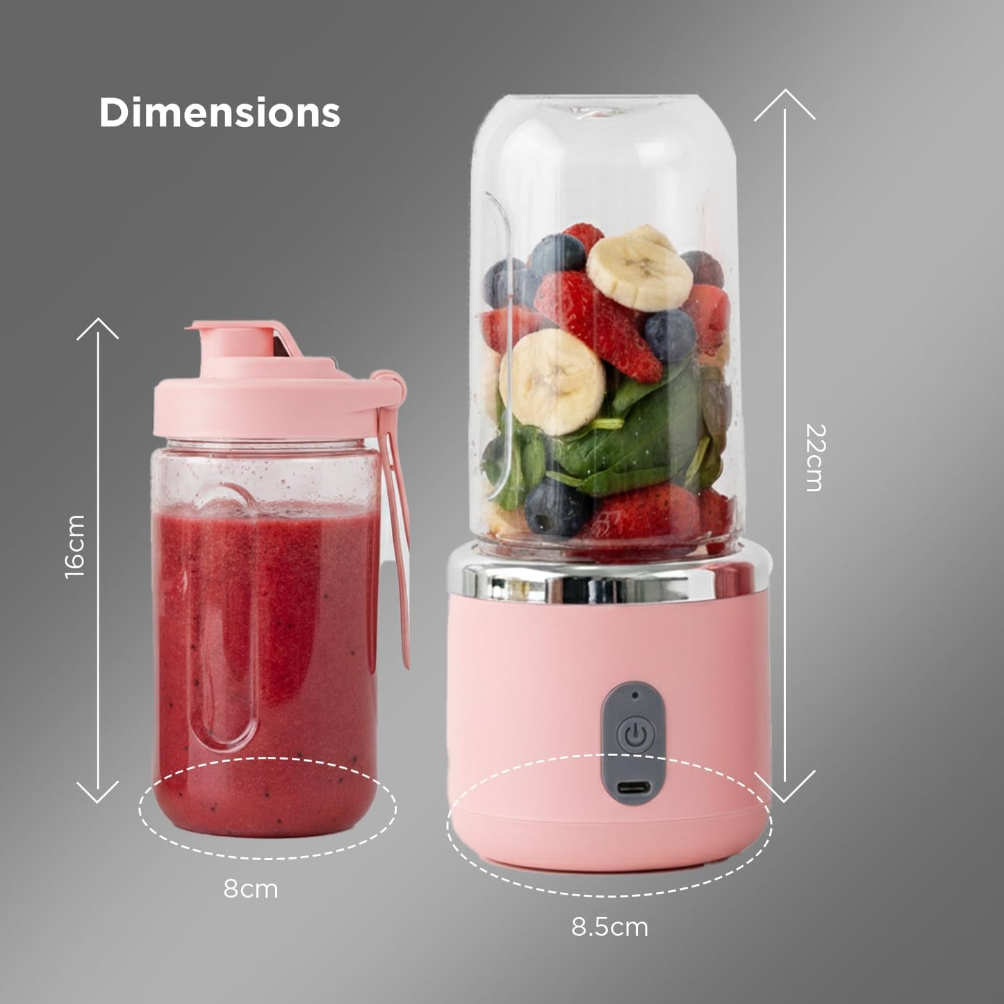 Portable Blender Electric Juicers Fruit Mixers