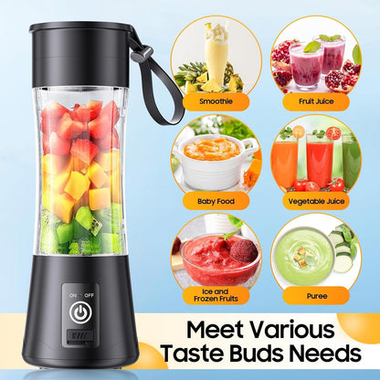 Portable Blender, USB Rechargeable Mini Juicer Blender