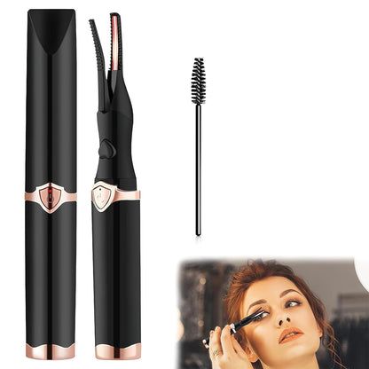 Heated Eyelash Curler, Rechargeable Lash Styler with 2 Heat Settings