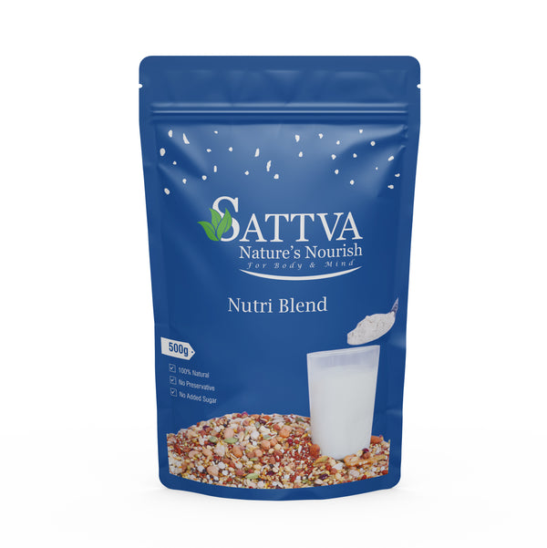 Sattva Sprouted Health Mix, 100% Natural Health Mix 500 Gms(Quality over quantity-Always)