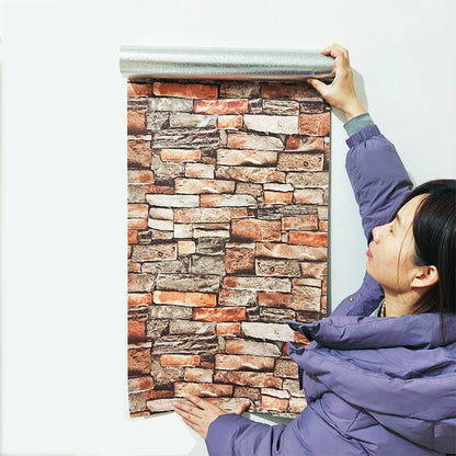 3D Self-Adhesive Waterproof Wallpaper Sticker