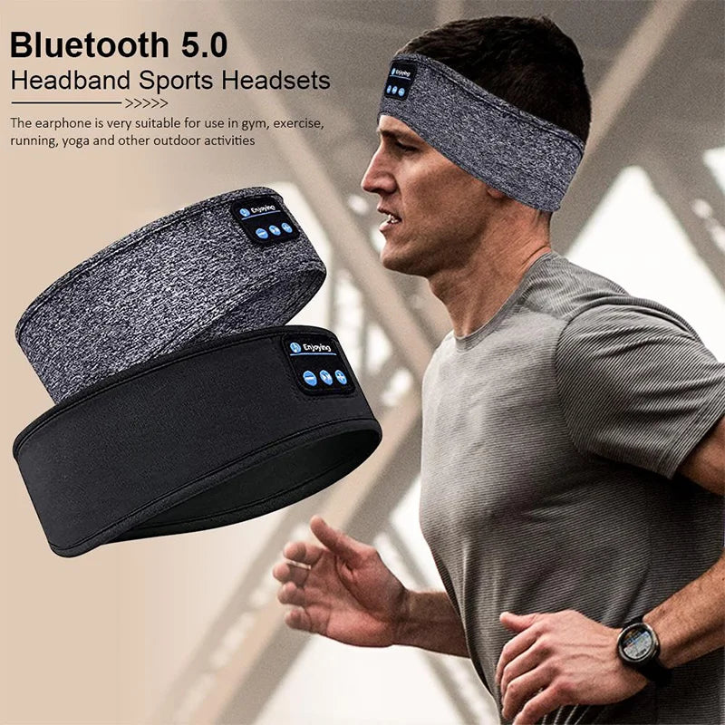 Elastic Wireless Bluetooth Headband