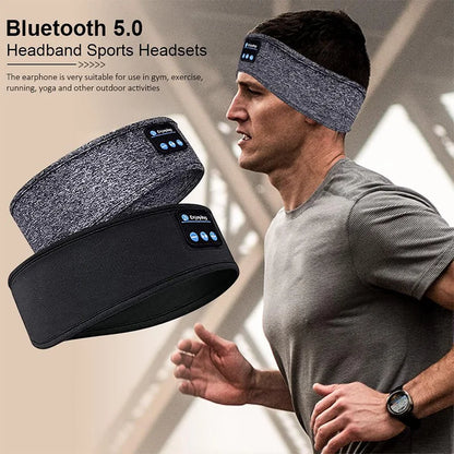 Elastic Wireless Bluetooth Headband
