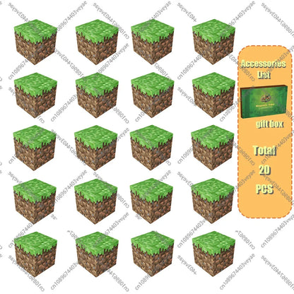 Magnetic Building Blocks - Mine World STEM Construction Set for Kids