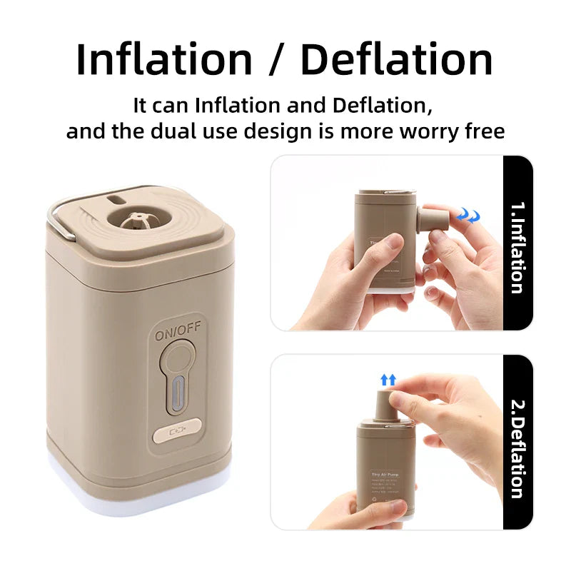 Portable Wireless Electric Air Pump Inflator/Deflator