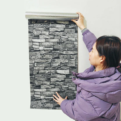 3D Self-Adhesive Waterproof Wallpaper Sticker