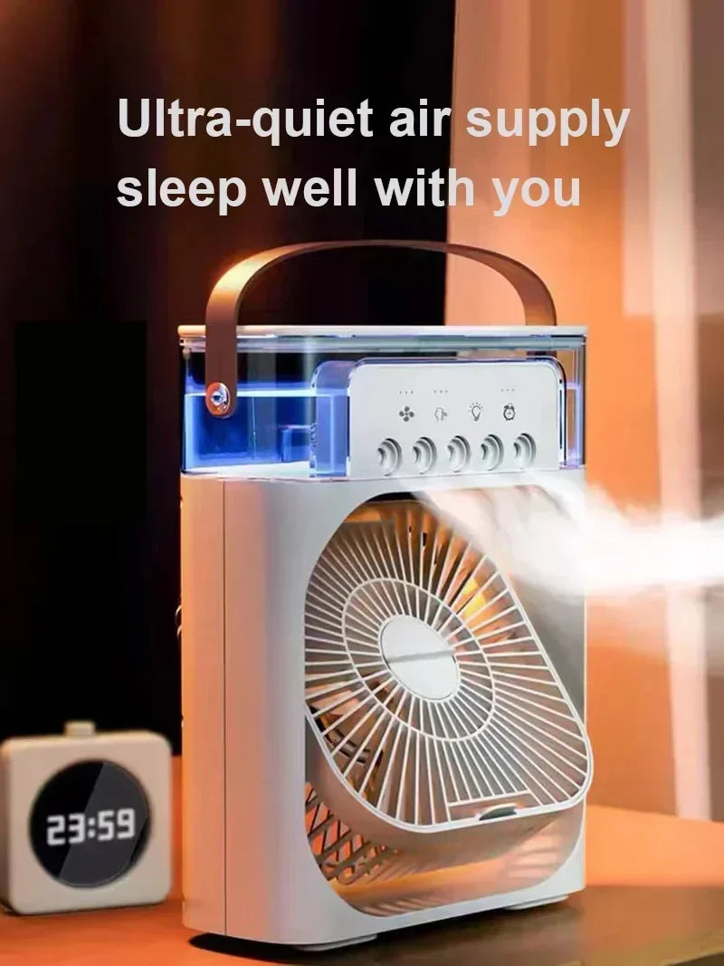 ArcticBreeze™ 3-in-1 LED Ambient Cooling Humidifier