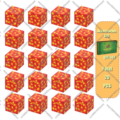 Magnetic Building Blocks - Mine World STEM Construction Set for Kids