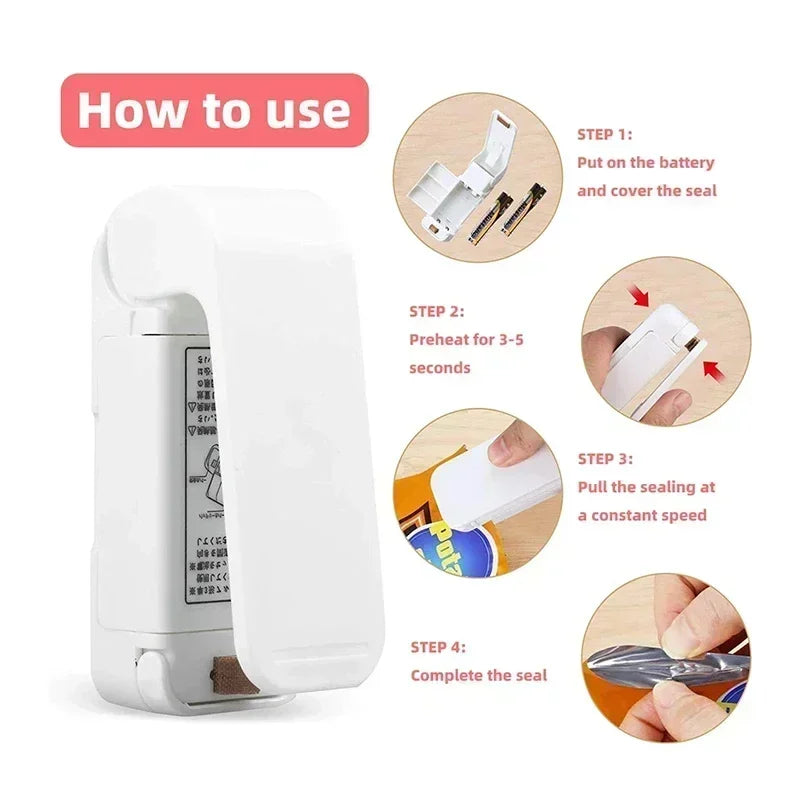 Portable Mini Magnetic Heat Bag Sealer
