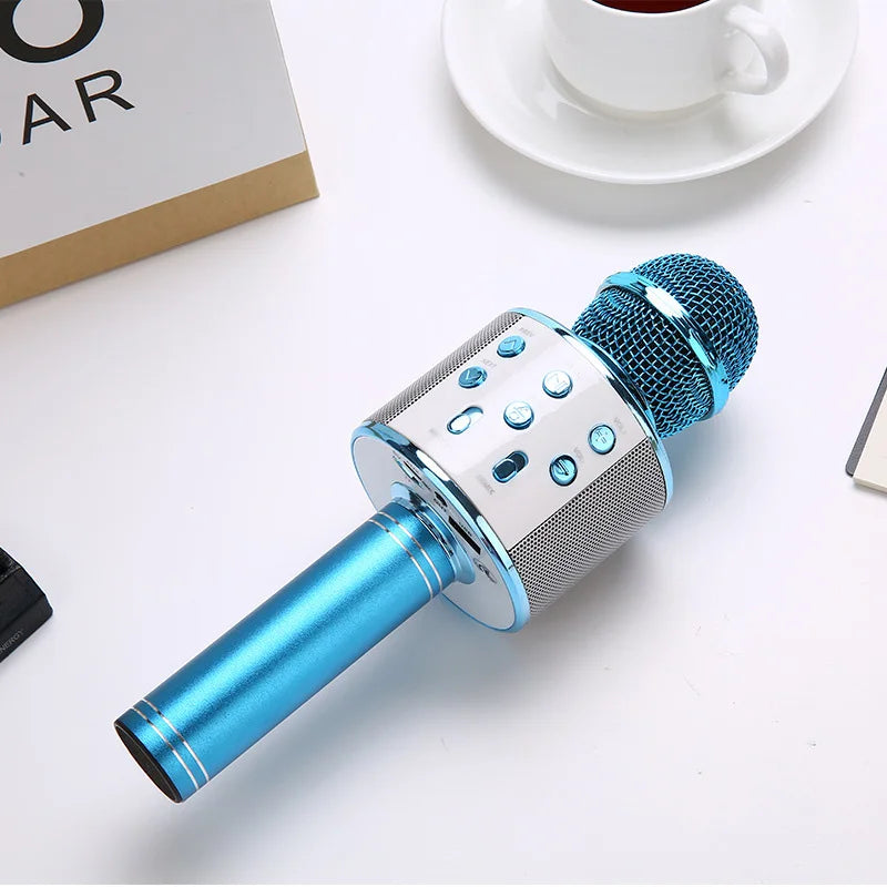 Wireless Karaoke Microphone USB Speaker Microphone