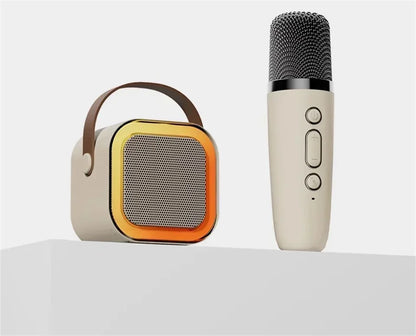 Bluetooth Karaoke Portable Mini Speaker with Wireless Mic