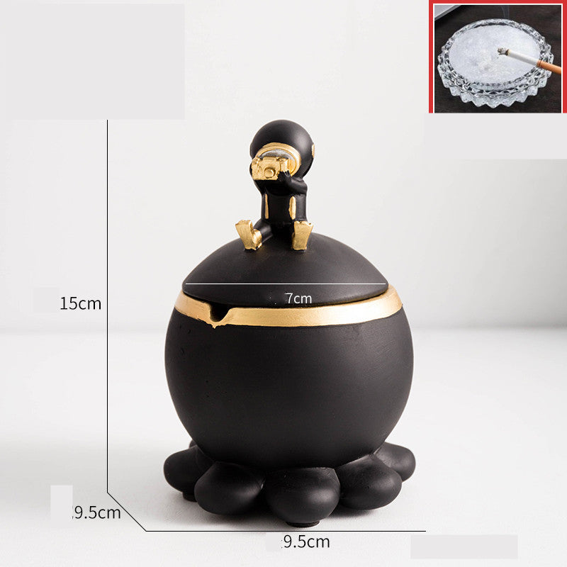 Home Living Room Creative Personality Trend Ashtray