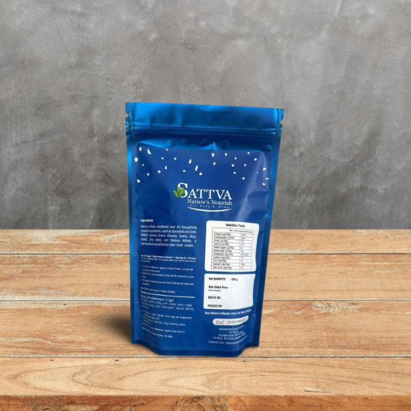 Sattva Sprouted Health Mix, 100% Natural Health Mix 500 Gms(Quality over quantity-Always)